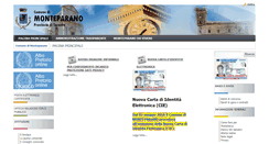 Desktop Screenshot of comune.monteparano.ta.it